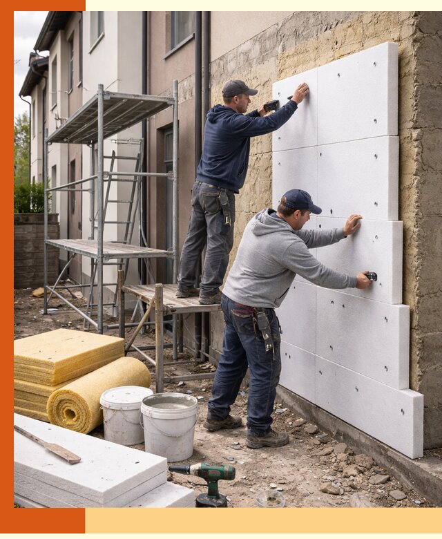 Утепление таунхауса с гарантией комфорта в Югорске