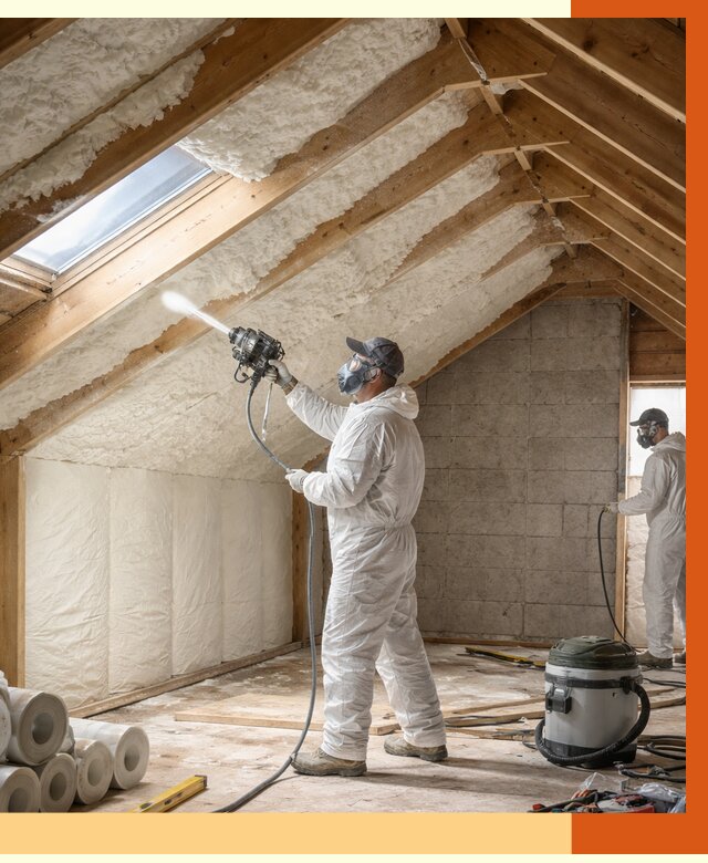 Утепление мансарды ППУ в Югорске от 2808 руб./м² — заказать под ключ | ТепломастерЮгр