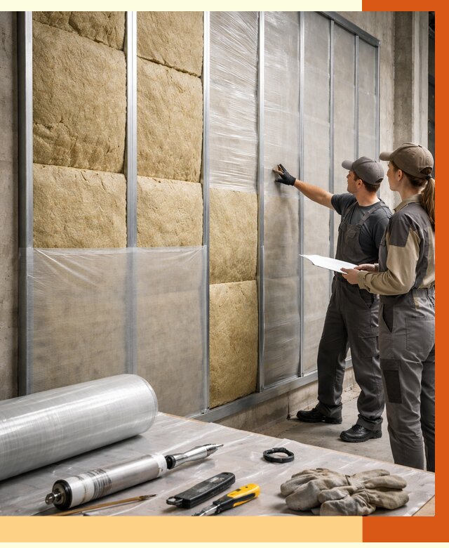 Утепление склада химсырья в Югорске от 4595 руб. под ключ | ТепломастерЮгр