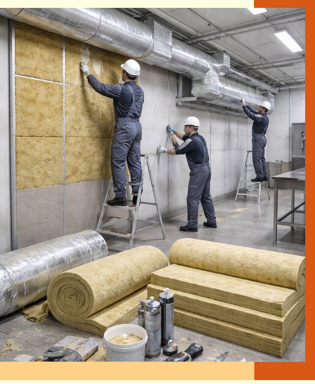 Утепление пищевого цеха в Югорске от 12764 руб./м² — комплексно под ключ | ТепломастерЮгр