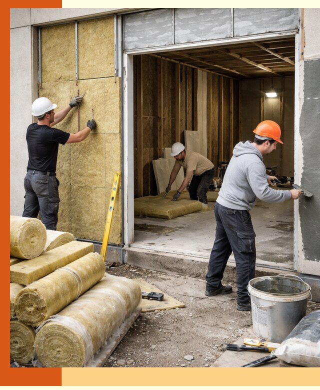 Утепление торгового павильона в Югорске — качественно и энергоэффективно