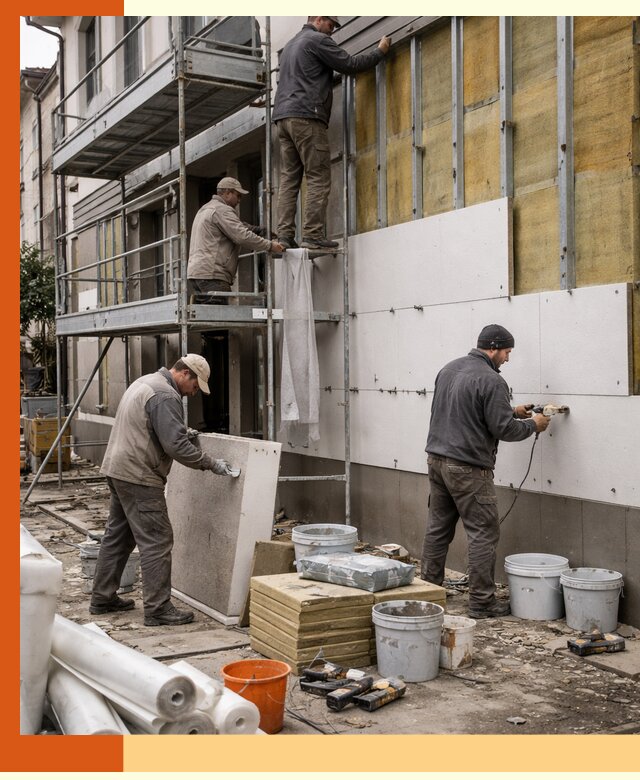 Утепление гостиницы под ключ в Югорске с гарантией качества