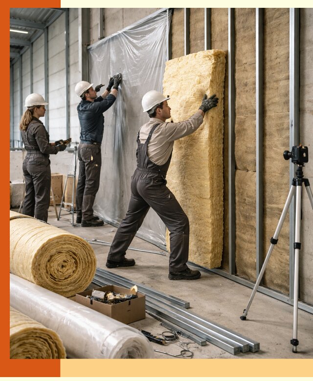 Утепление складского терминала в Югорске профессионально и надёжно