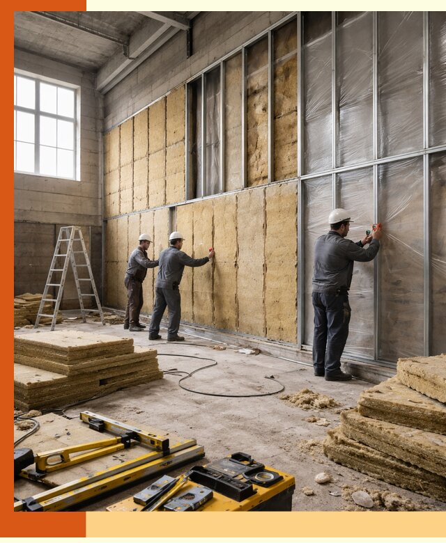 Утепление спортивного зала в Югорске качественно и недорого