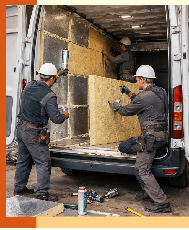 Утепление фургона-рефрижератора в Югорске для сохранения температуры