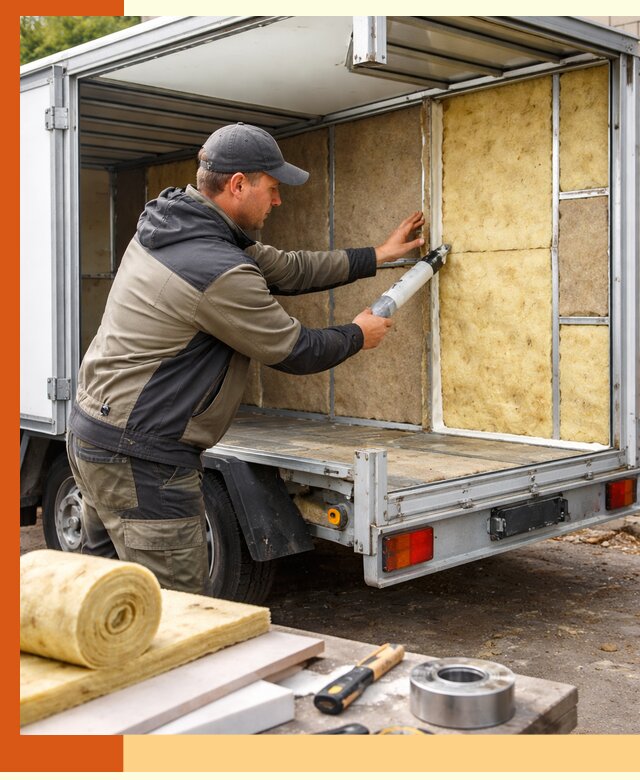 Профессиональное утепление прицепа в Югорске для любых условий