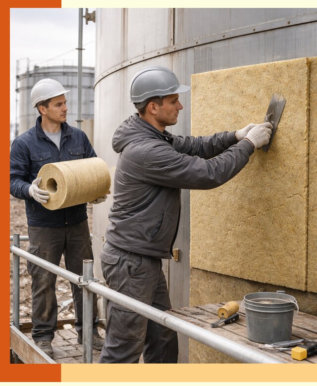 Профессиональное утепление резервуара и теплоизоляция в Югорске