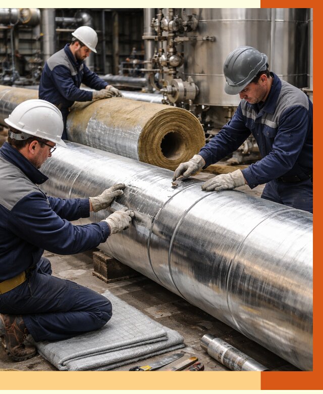 Утепление технологического оборудования в Югорске от 4289 руб. за м2 | ТепломастерЮгр