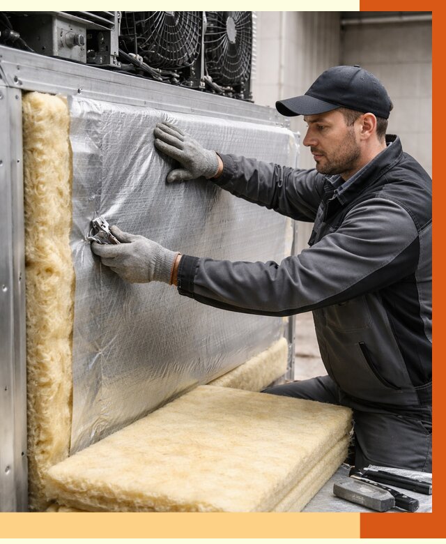 Утепление холодильного агрегата в Югорске от 8679 руб. под ключ | ТепломастерЮгр