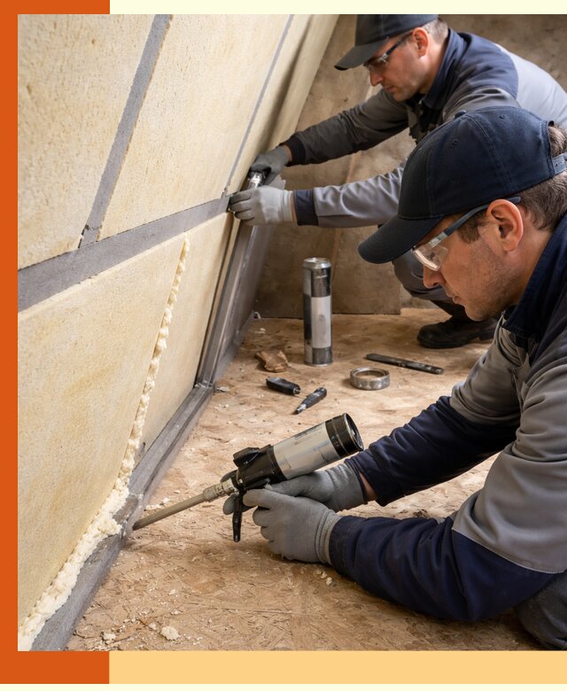 Герметизация стыков ППУ в Югорске — надежное уплотнение швов