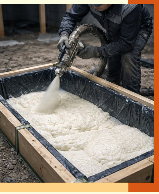 Заливка ППУ в формы в Югорске от 2553 руб. — утепление форм под ключ | ТепломастерЮгр