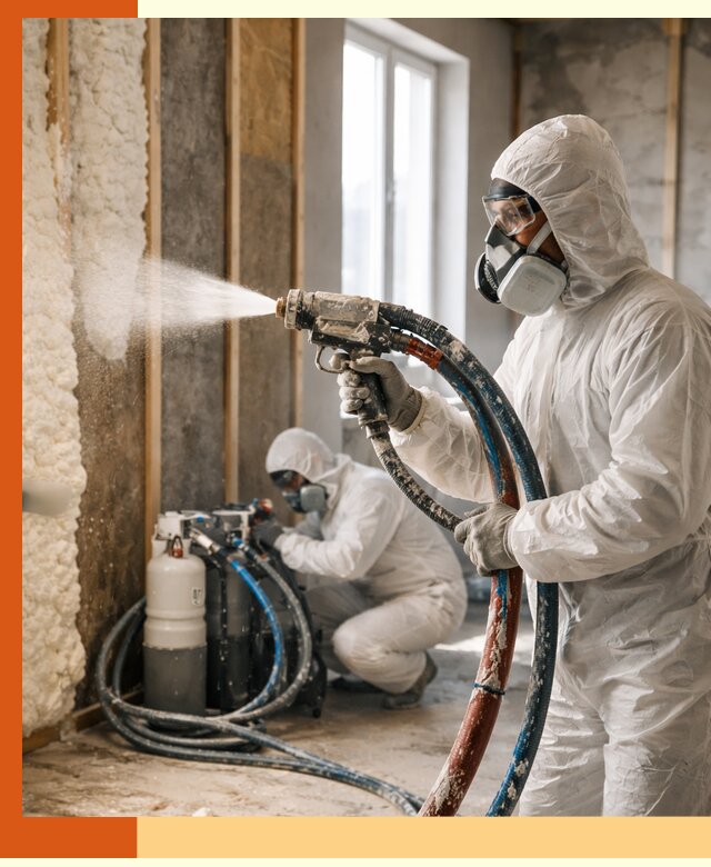 Пенополиуретан напыление для утепления зданий в Югорске