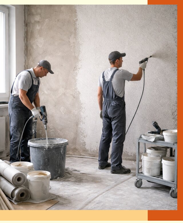 Утепление стен жидкой теплоизоляцией в Югорске от 4289 руб/м² | ТепломастерЮгр