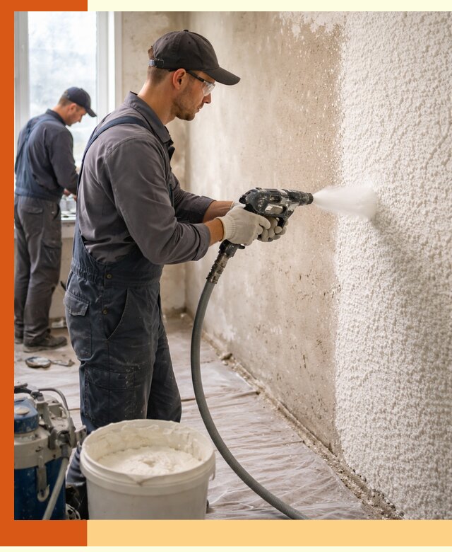 Утепление стен жидкой теплоизоляцией в Югорске для квартир и домов