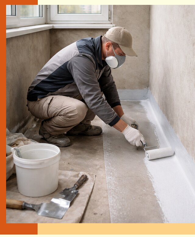 Утепление балкона жидкой теплоизоляцией в Югорске