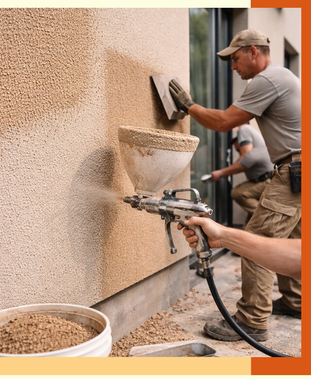 Утепление фасада жидкой пробкой в Югорске от 4901 руб./м² под ключ | ТепломастерЮгр