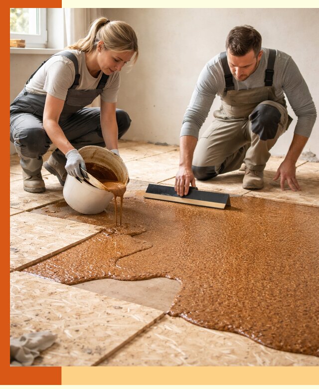 Утепление пола жидкой пробкой в Югорске для квартир и домов