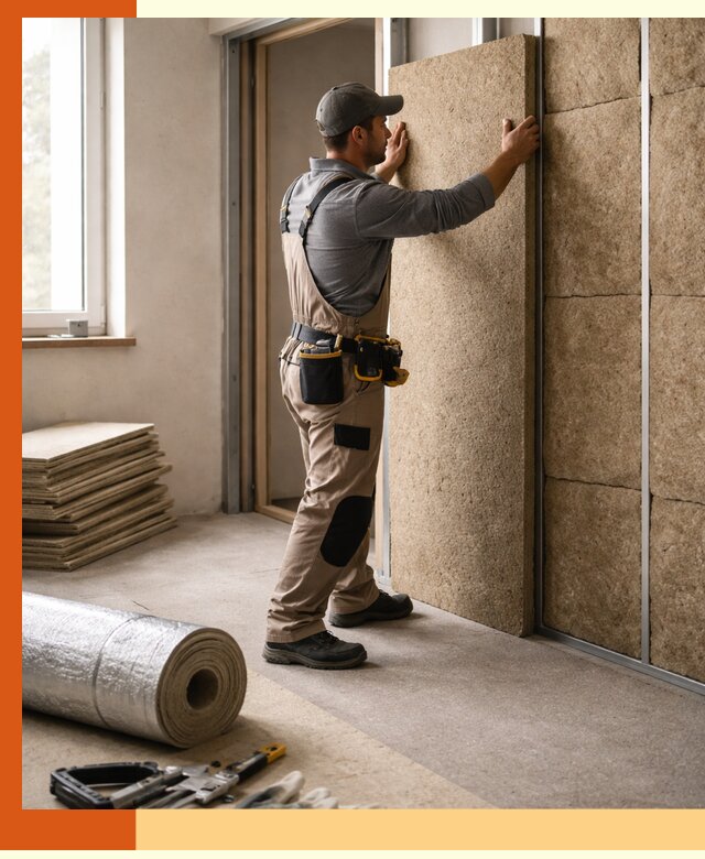 Шумоизоляция дома в Югорске — комплексная защита от шума