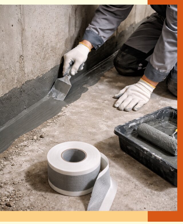 Гидроизоляция швов и герметизация стыков в Югорске от 1276 руб. | ТепломастерЮгр