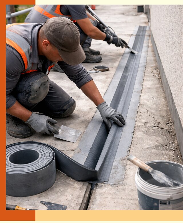 Гидроизоляция деформационного шва в Югорске профессионально и надежно