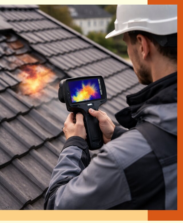 Тепловизионное обследование кровли в Югорске от 4595 руб. — ТепломастерЮгр под ключ