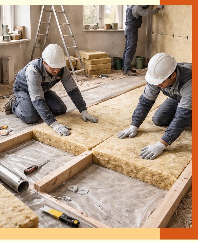 Восстановление теплоизоляции в Югорске от 8679 руб. — ремонт утепления под ключ | ТепломастерЮгр